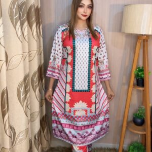 🌸 Aarisha Luxe – 2 Piece Summer Elegance (Salwar & Kameez)