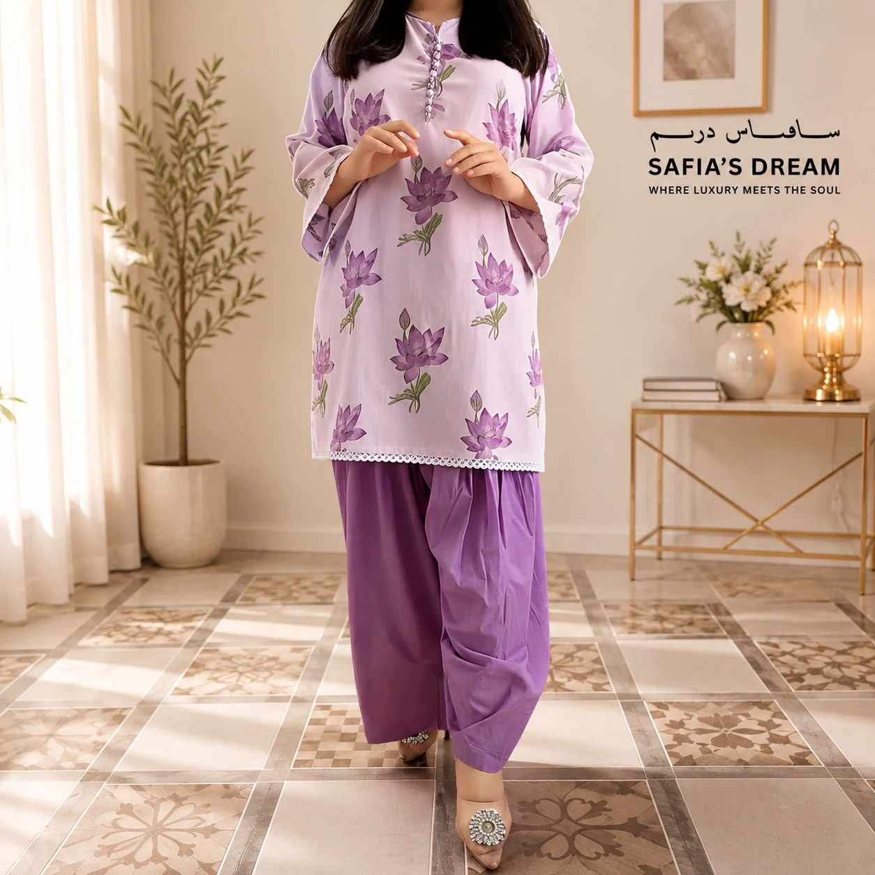 Violet Flora Charm - Image 4